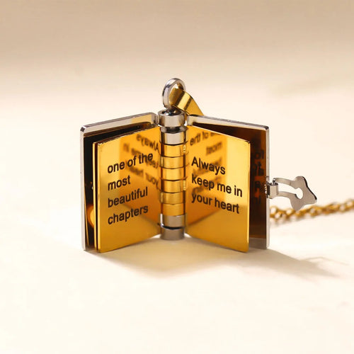 To My Granddaughter - Chapter Book Necklace