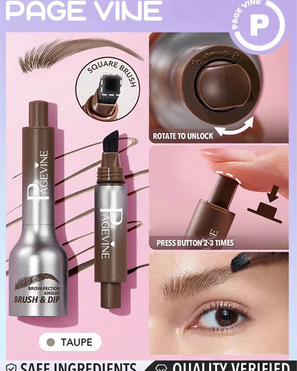 Brow-fection 4D Brow Brush & Dip