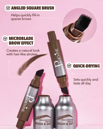 Brow-fection 4D Brow Brush & Dip