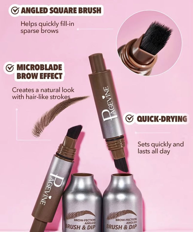 Brow-fection 4D Brow Brush & Dip