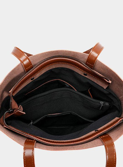 The Belfair Leather Tote Bag