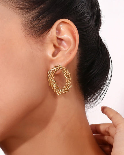 The Laureled Empress Earrings