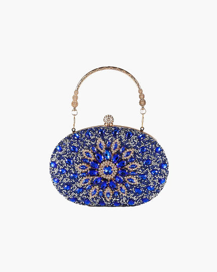 Infinity Gemstone Evening Clutch
