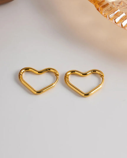 Lover's Loop Heart Earrings