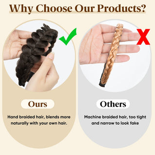 Comfort Grip Braided Headband