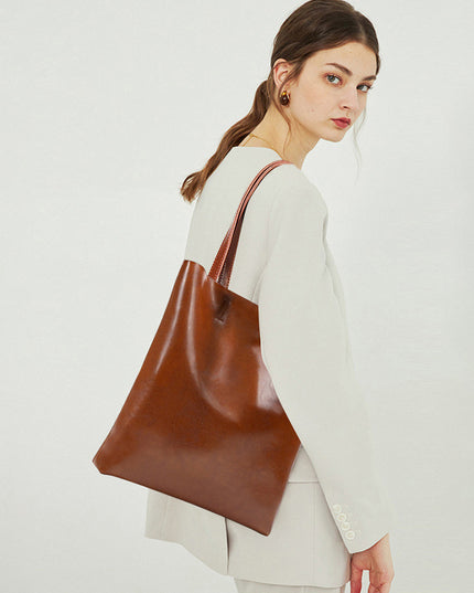 The Belfair Leather Tote Bag