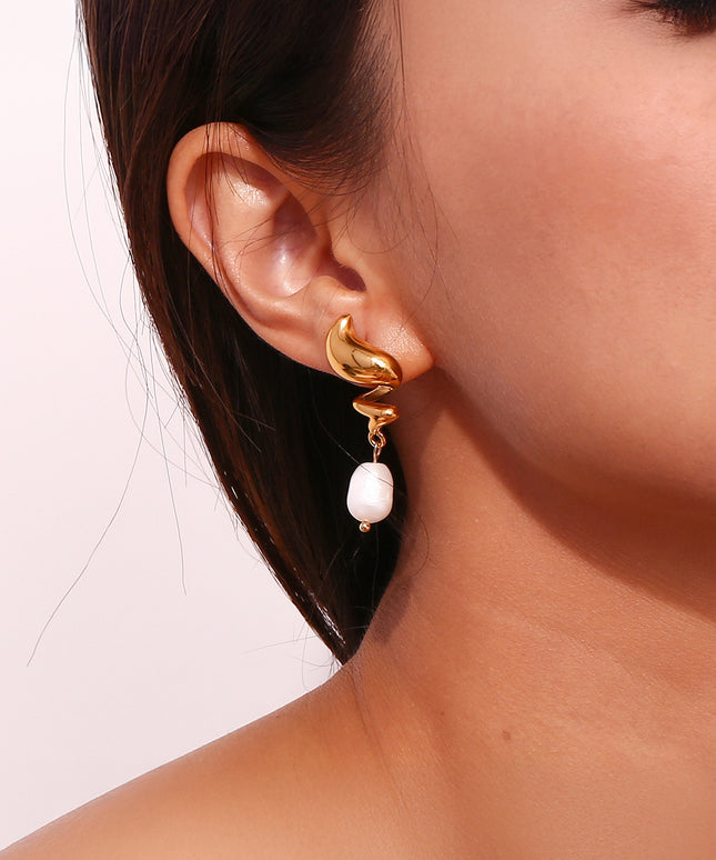 A Pearl Ignited Earrings