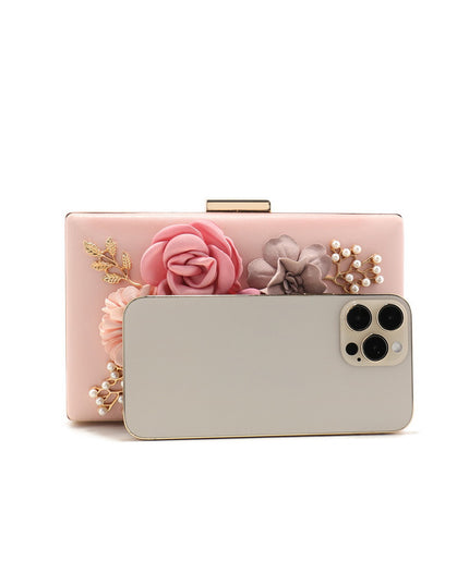 Rosie Posie Floral Clutch Bag