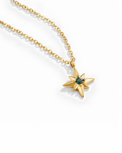 Polaris Emerald Crystal Necklace
