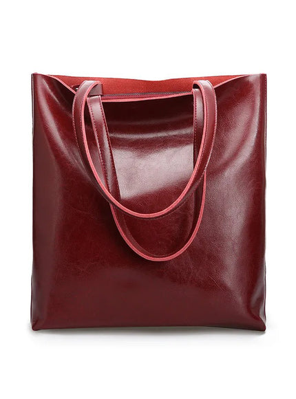 The Belfair Leather Tote Bag