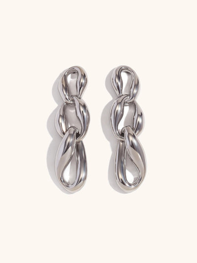 Fluidity in Chain Earrings