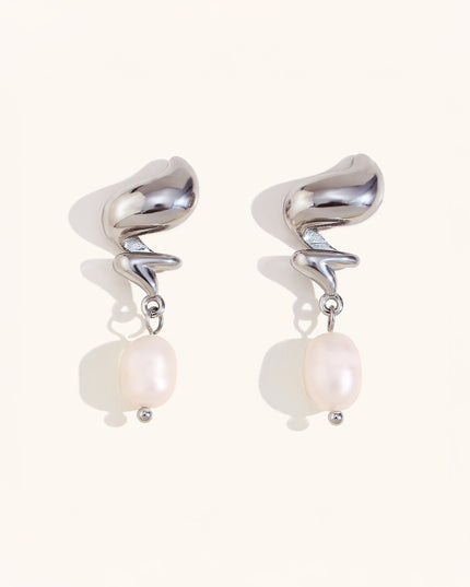 A Pearl Ignited Earrings