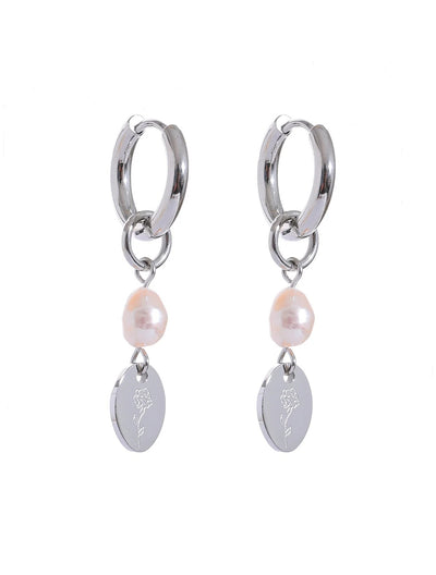 Pearl on the Vine Earrings