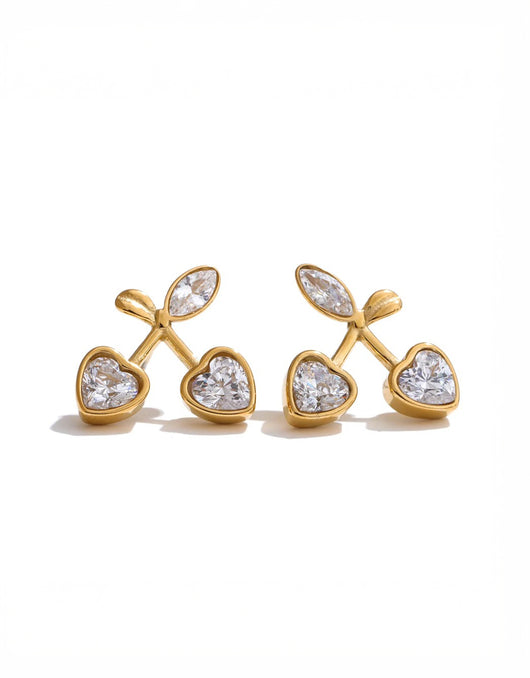 Cherry Enchanté Studs