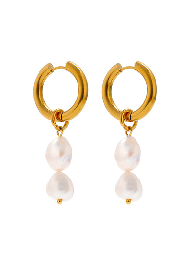 Tears of the Sea Pearl Earrings