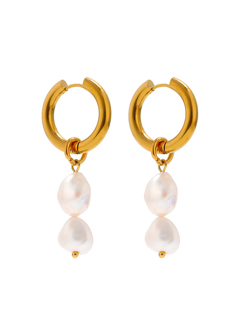 Tears of the Sea Pearl Earrings