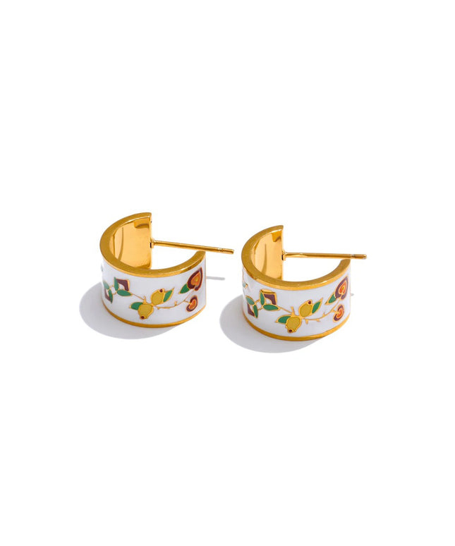 Mediterranean Botanical Hoops