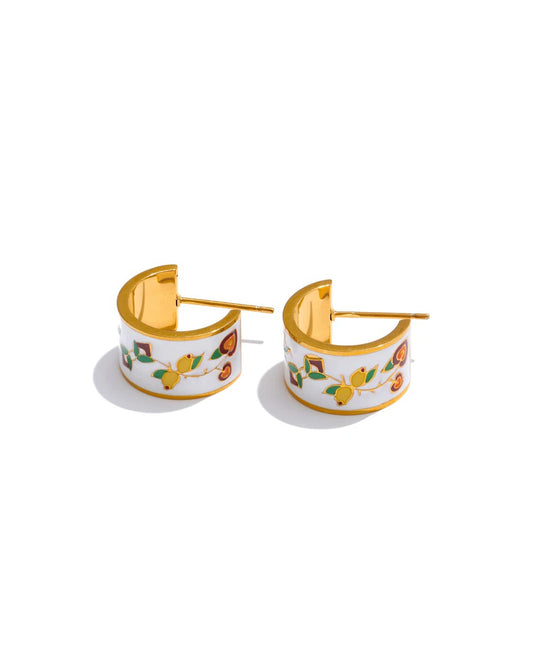 Mediterranean Botanical Hoops