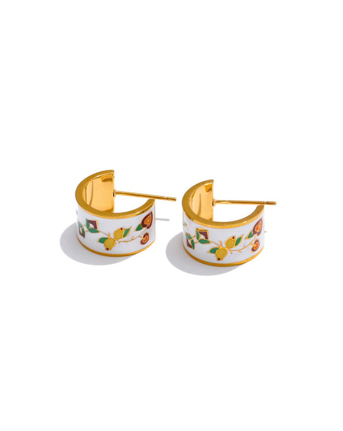 Mediterranean Botanical Hoops