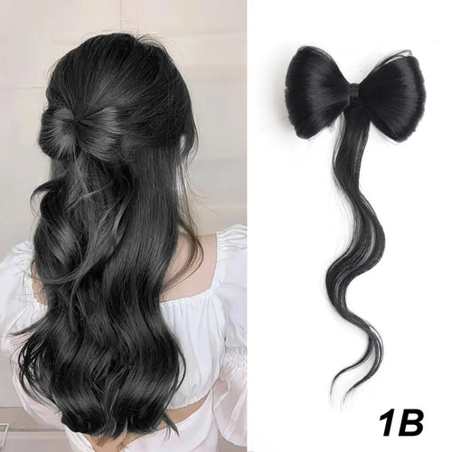 Clip-In Hair Bow Extension