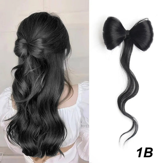 Clip-In Hair Bow Extension