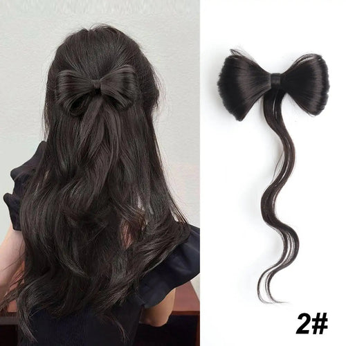 Clip-In Hair Bow Extension