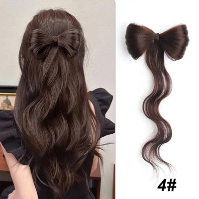 Clip-In Hair Bow Extension