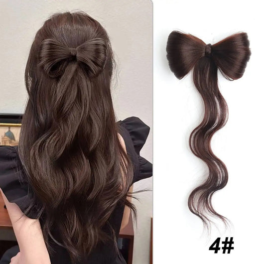 Clip-In Hair Bow Extension